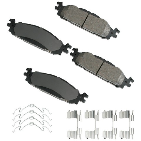 Akebono Performance ASP1508A Disc Brake Pad Set For FORD,LINCOLN