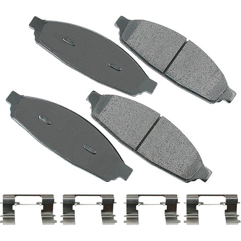 ProACT ACT931 Disc Brake Pad Set For FORD,LINCOLN,MERCURY