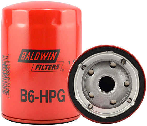 Baldwin B6-HPG Engine Oil Filter For BLUE BIRD,CHEVROLET,DETROIT DIESEL,GENERAL MOTORS CORP.,GMC-DETROIT DIESEL