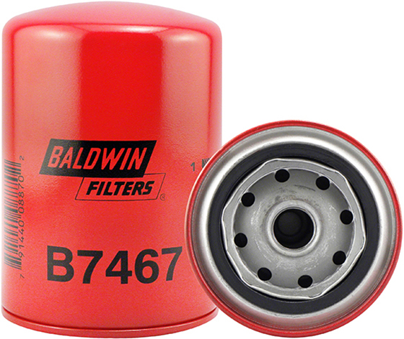 Baldwin B7467 Engine Oil Filter For JCB (J.C. BAMFORD)