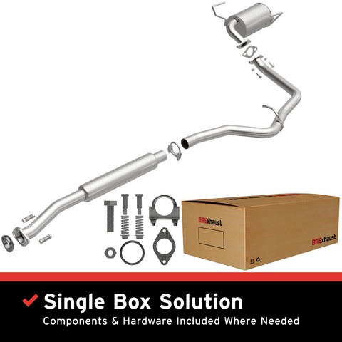Bosal 106-0596 Exhaust System Kit For SUBARU