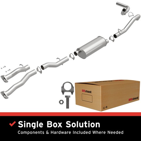 Bosal 106-0710 Exhaust System Kit For CHEVROLET,GMC