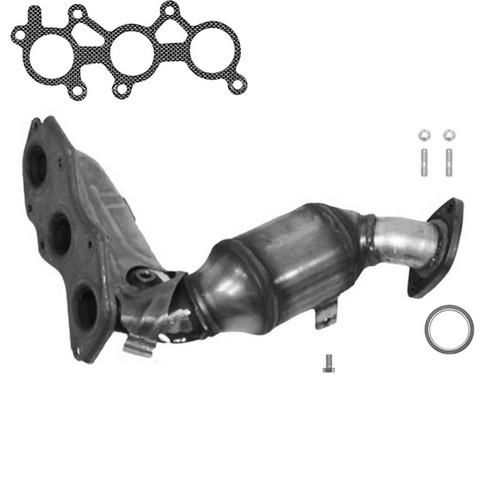 FVP Catalytic Converters 40898 Exhaust Manifold with Integrated Catalytic Converter For TOYOTA