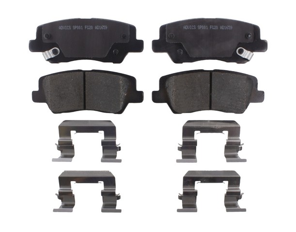 ADVICS AD1659 Disc Brake Pad Set For CADILLAC