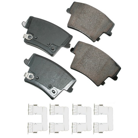 ProACT ACT1057 Disc Brake Pad Set For CHRYSLER,DODGE