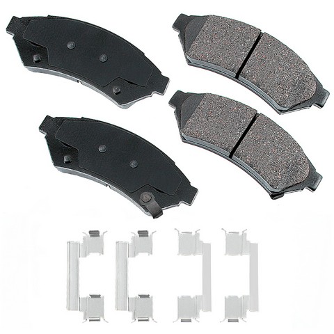 ProACT ACT1075 Disc Brake Pad Set For BUICK,CHEVROLET,PONTIAC,SATURN