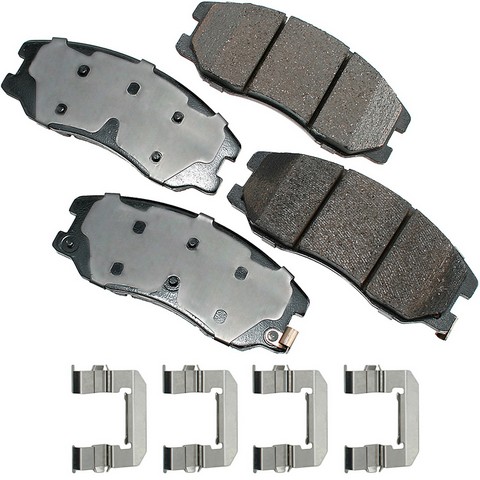 ProACT ACT1264 Disc Brake Pad Set For CHEVROLET,PONTIAC,SATURN,SUZUKI
