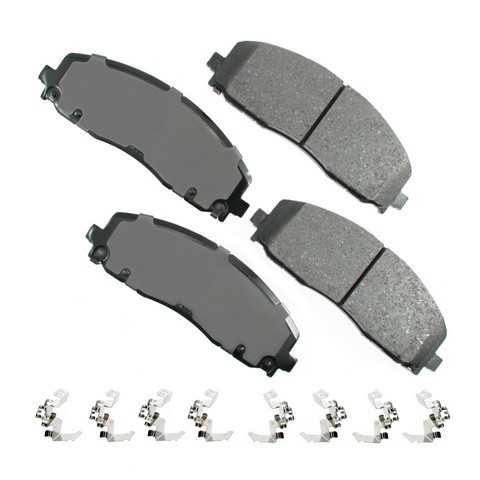 ProACT ACT1589 Disc Brake Pad Set For CHRYSLER,DODGE,JEEP,RAM,VOLKSWAGEN
