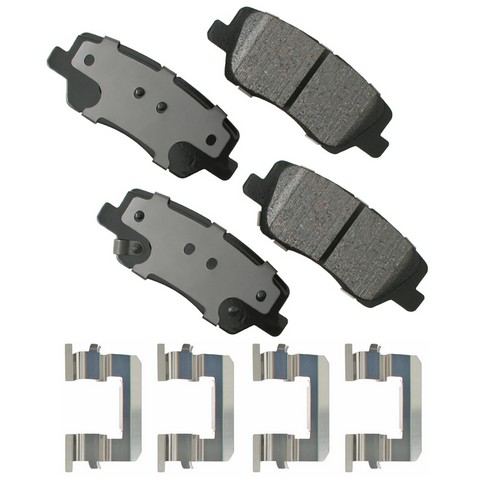 ProACT ACT1659 Disc Brake Pad Set For CADILLAC