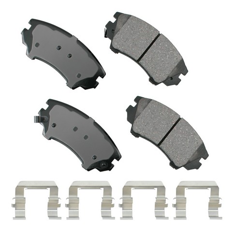 ProACT ACT1745 Disc Brake Pad Set For BUICK