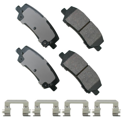 ProACT ACT1810 Disc Brake Pad Set For FORD