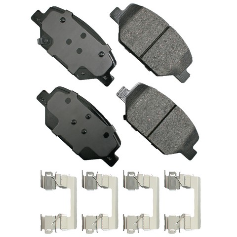 ProACT ACT1886 Disc Brake Pad Set For BUICK,CADILLAC,CHEVROLET,GMC