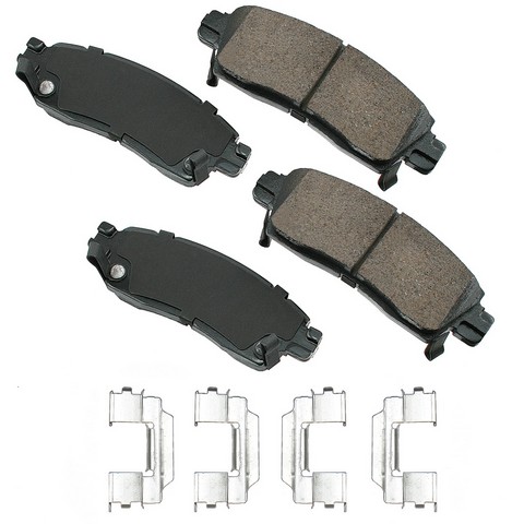 ProACT ACT883 Disc Brake Pad Set For BUICK,CADILLAC,CHEVROLET,GMC,ISUZU,OLDSMOBILE,SAAB,SATURN