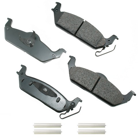 Akebono Performance ASP1012A Disc Brake Pad Set For FORD,LINCOLN