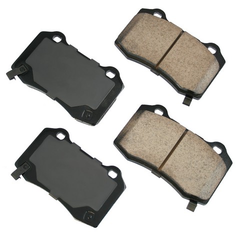 Akebono Performance ASP1053 Disc Brake Pad Set For CADILLAC,CHEVROLET,CHRYSLER,DODGE,HYUNDAI,JEEP