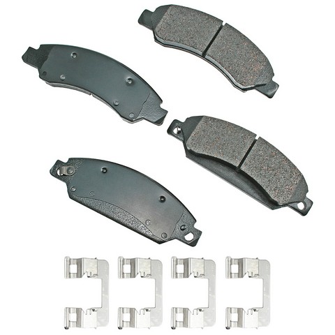 Akebono Performance ASP1092A Disc Brake Pad Set For CADILLAC,CHEVROLET,GMC
