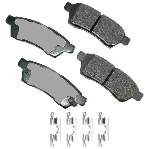 Akebono Performance ASP1100A Disc Brake Pad Set For NISSAN,SUZUKI