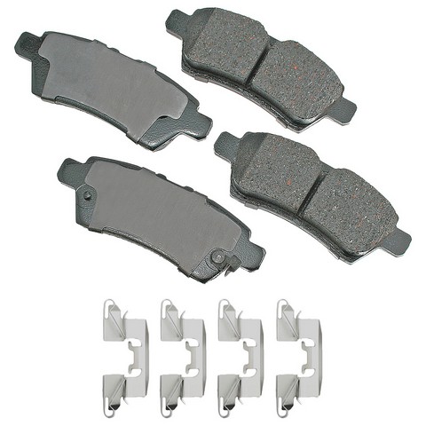 Akebono Performance ASP1101A Disc Brake Pad Set For NISSAN