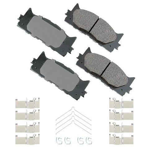 Akebono Performance ASP1222A Disc Brake Pad Set For LEXUS,TOYOTA
