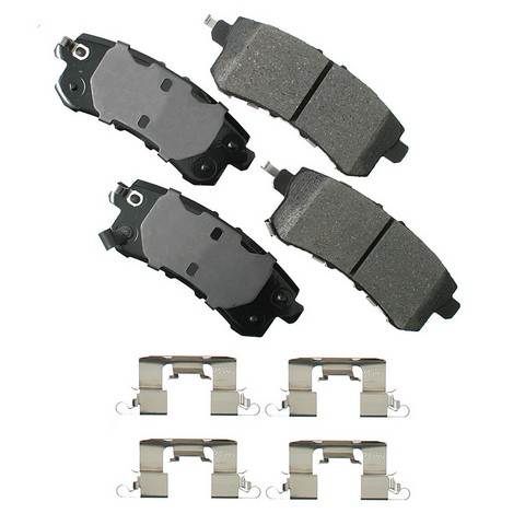 Akebono Performance ASP1510 Disc Brake Pad Set For INFINITI,NISSAN