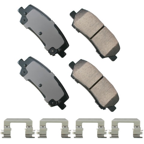 Akebono Performance ASP1810 Disc Brake Pad Set For FORD