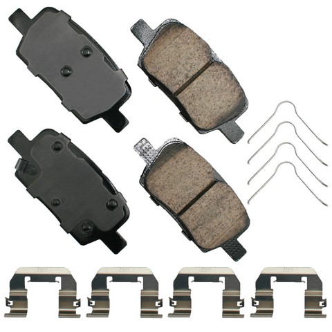 Akebono Performance ASP1914 Disc Brake Pad Set For BUICK,CADILLAC,CHEVROLET,GMC
