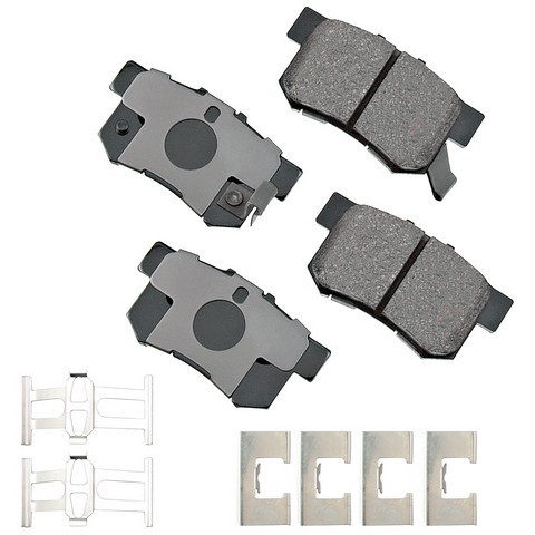 Akebono Performance ASP536B Disc Brake Pad Set For ACURA
