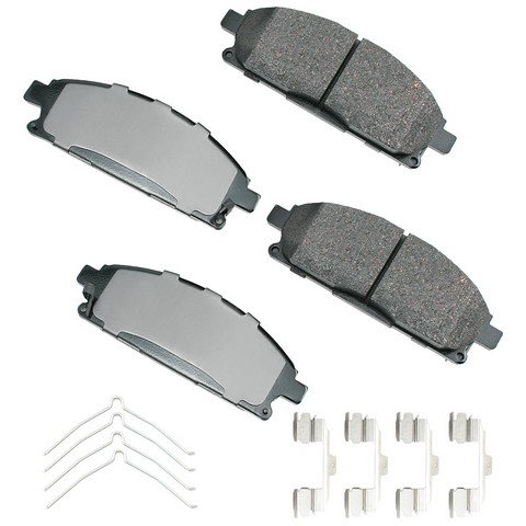 Akebono Performance ASP691A Disc Brake Pad Set For ACURA,NISSAN