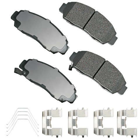 Akebono Performance ASP787B Disc Brake Pad Set For HONDA