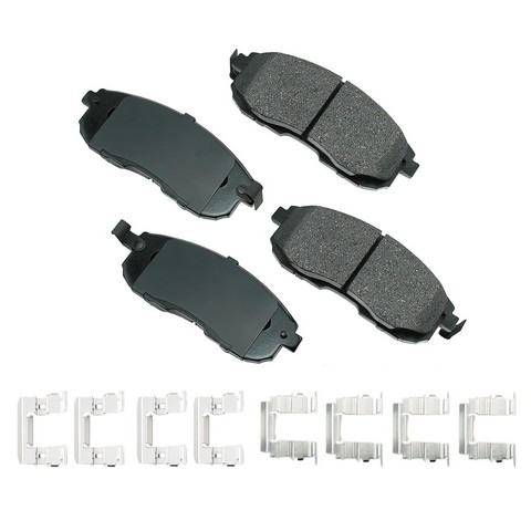 Akebono Performance ASP815A Disc Brake Pad Set For INFINITI,NISSAN,SUZUKI