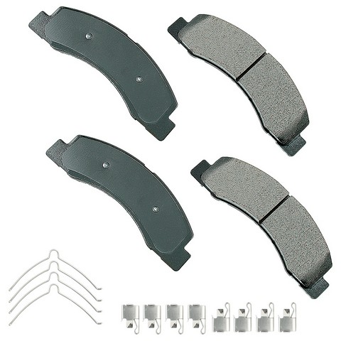 Akebono Performance ASP824A Disc Brake Pad Set For FORD