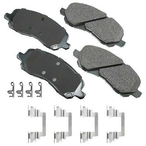 Akebono Performance ASP866A Disc Brake Pad Set For CHRYSLER,DODGE,JEEP,MITSUBISHI