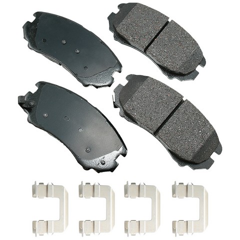 Akebono Performance ASP924B Disc Brake Pad Set For HYUNDAI,KIA
