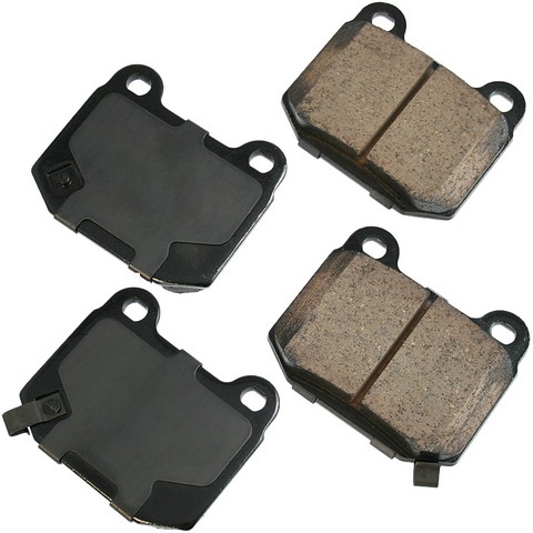 Akebono Performance ASP961 Disc Brake Pad Set For INFINITI,MITSUBISHI,NISSAN,SUBARU