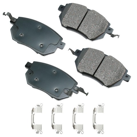 Akebono Performance ASP969A Disc Brake Pad Set For INFINITI,NISSAN