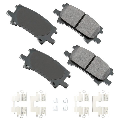 Akebono Performance ASP996A Disc Brake Pad Set For LEXUS,TOYOTA
