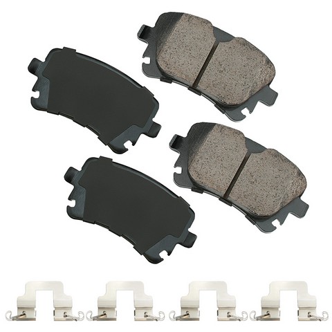 EURO EUR1018A Disc Brake Pad Set For AUDI