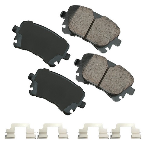 EURO EUR1018B Disc Brake Pad Set For AUDI