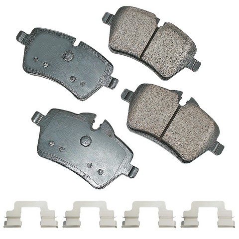 EURO EUR1204A Disc Brake Pad Set For MINI