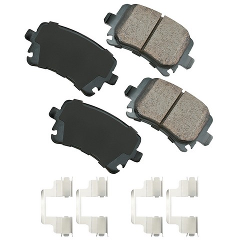EURO EUR1348B Disc Brake Pad Set For VOLKSWAGEN