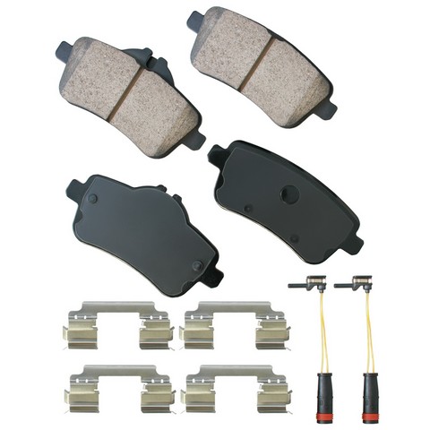 EURO EUR1630 Disc Brake Pad Set For MERCEDES-BENZ