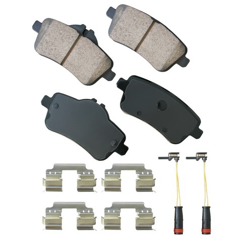EURO EUR1630A Disc Brake Pad Set For MERCEDES-BENZ