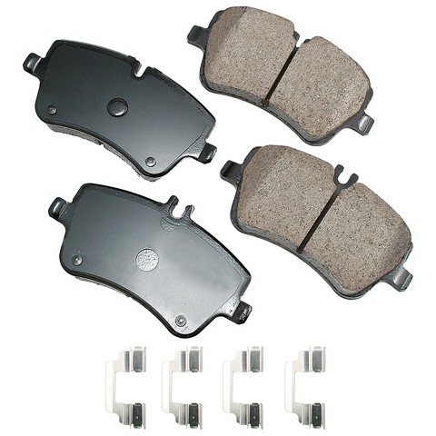 EURO EUR872A Disc Brake Pad Set For MERCEDES-BENZ