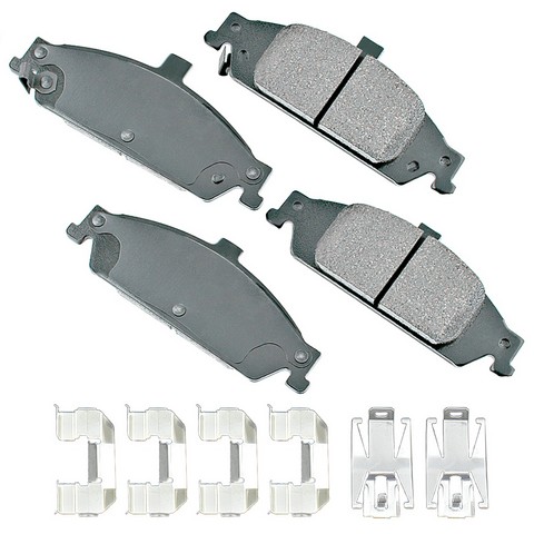 ProACT ACT727 Disc Brake Pad Set For CHEVROLET,OLDSMOBILE,PONTIAC