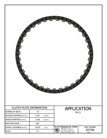 Alto Products Corp 037760 