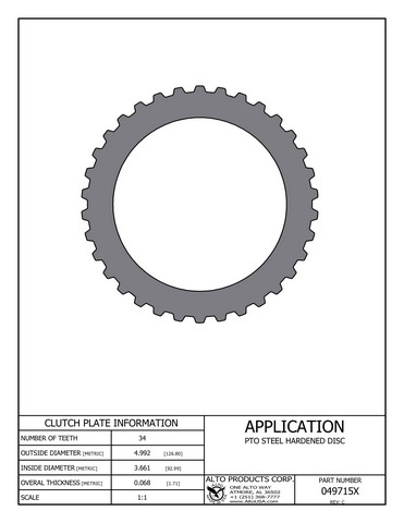 Alto Products Corp 049715X 