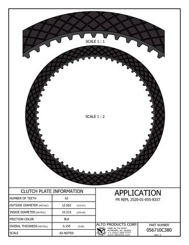 Alto Products Corp 056710C380 