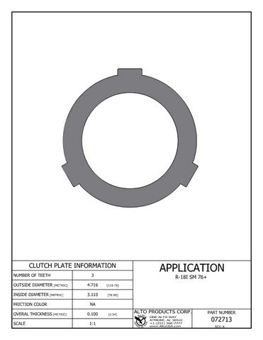 Alto Products Corp 072713 