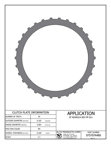 Alto Products Corp 075707A480 