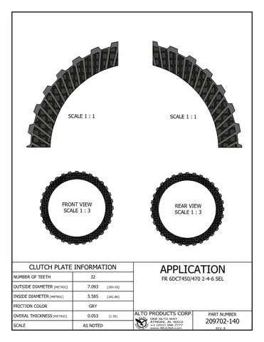 Alto Products Corp 209702-140 
